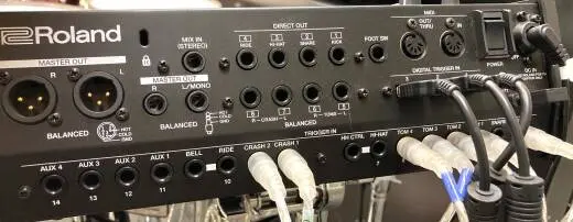 Roland VAD716 in Pearl White Finish 2